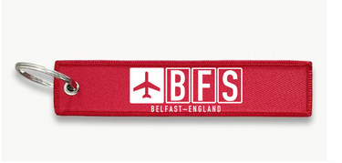 BFS AIRPORT KEY CHAIN